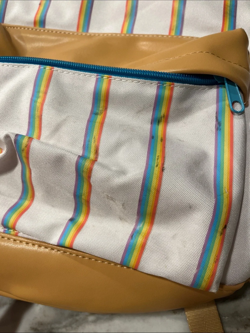 Moriah Elizabeth full size rainbow backpack